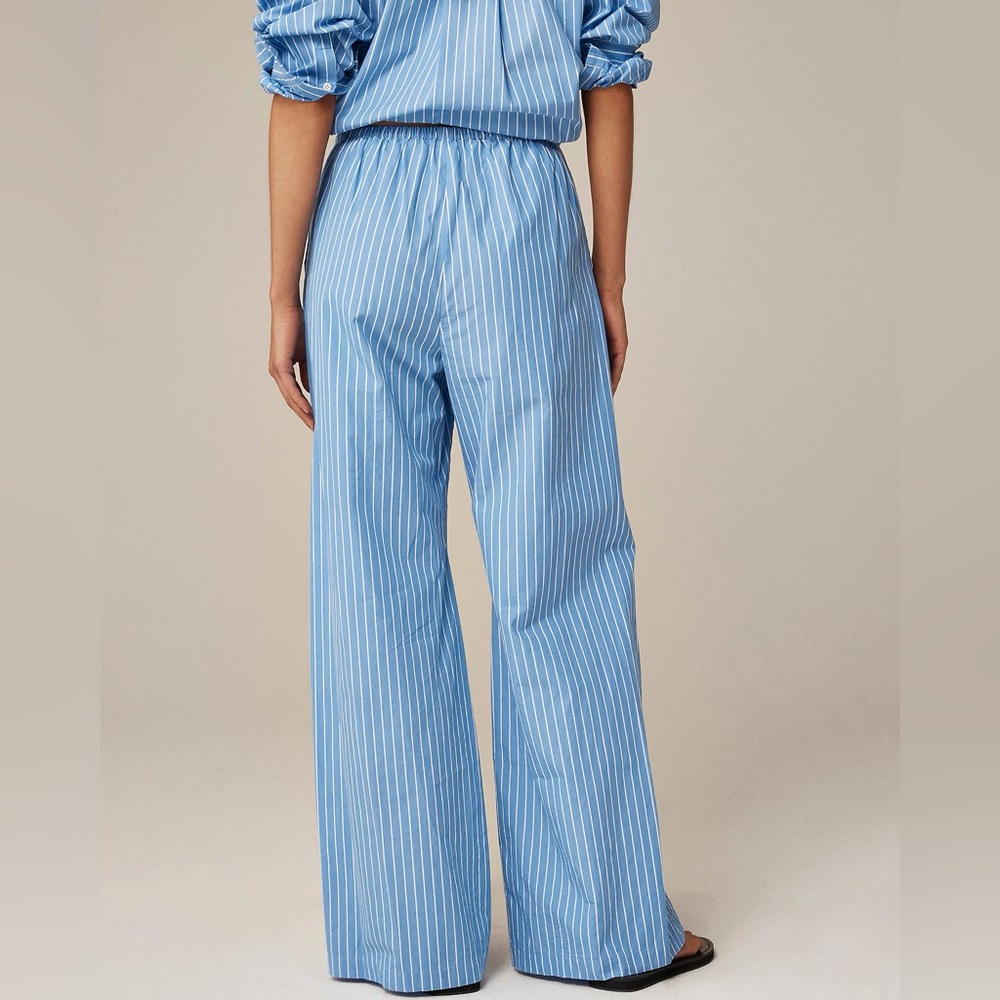 J Crew Cosmo pant in oxford stripe S NWT - Picture 3 of 4